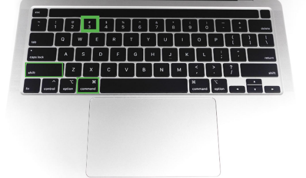 print screen on macbook pro keyboard